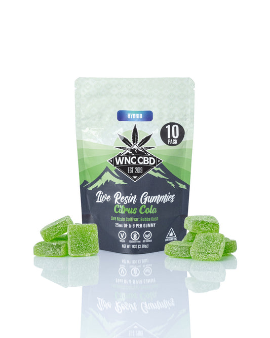 25mg Citrus Cola Live Resin Gummies