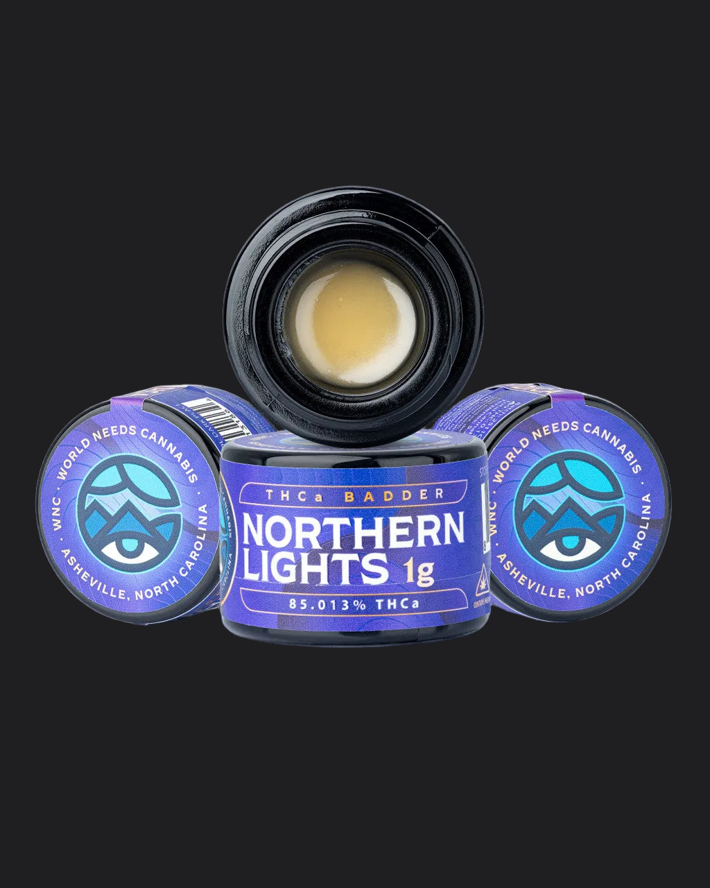 Northern Lights Badder - THCa 85.103% - Indica