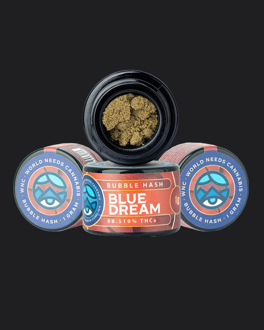 Blue Dream Bubble Hash - THCa 88.510% : Terpenes 4.350% - Sativa