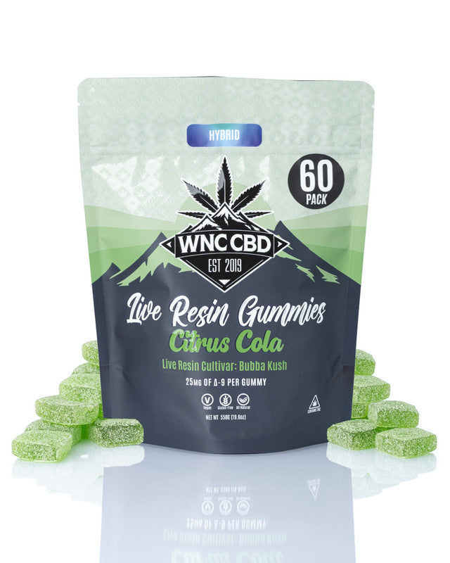 25mg Citrus Cola Live Resin Gummies