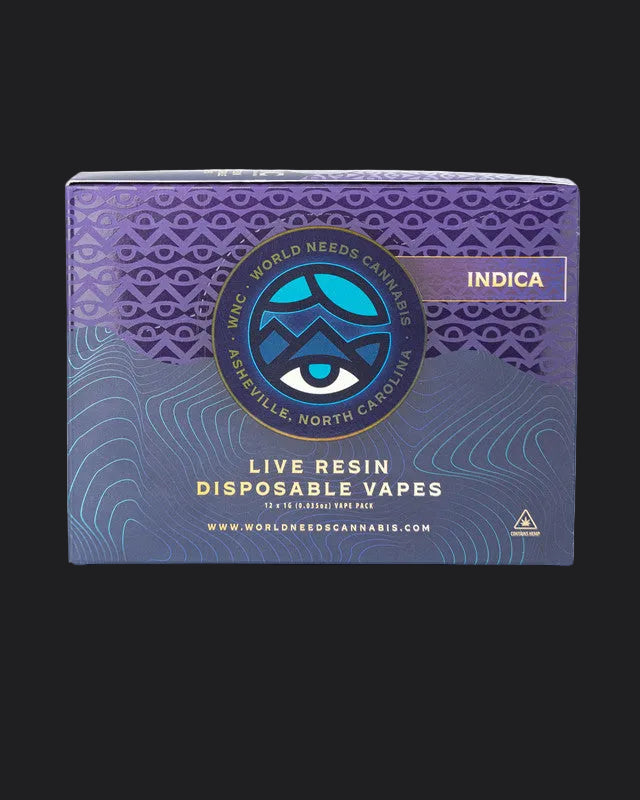 WNC THCA Live Resin Single strain 12 pack