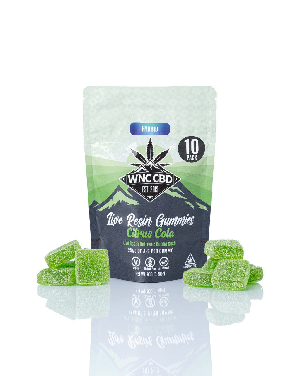 25mg Citrus Cola Live Resin Gummies