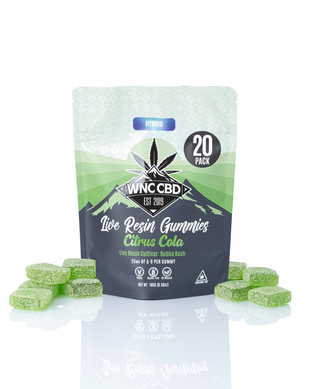 25mg Citrus Cola Live Resin Gummies