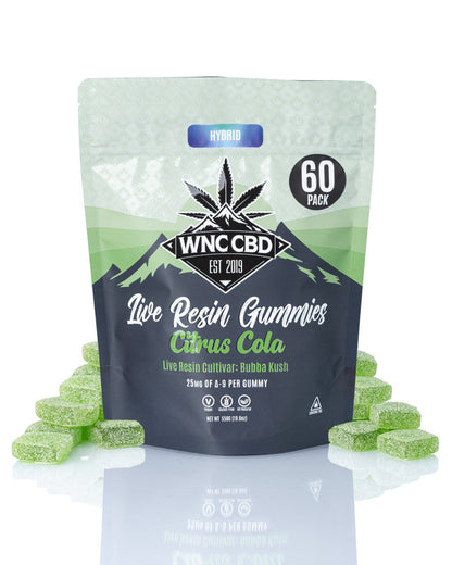 25mg Citrus Cola Live Resin Gummies