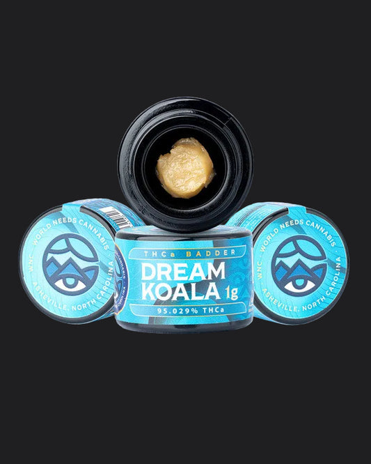 Dream Koala Badder - THCa 95.029%  Hybrid